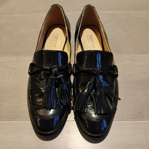Isaac Mizrahi Patent Leather Tassel Loafers